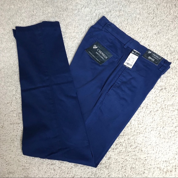 cremieux slim fit chino